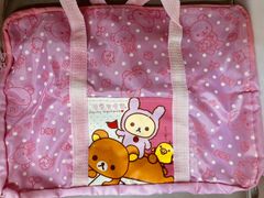 新品リラックマ友の会　継続特典スペシャルおきがえセット（学ランとスクールバッグ） actionbag_rilakkuma0030