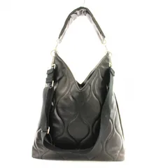 ル ヴェルニ Le Vernis ルベルニ Quilting bag  ハンドバッグ ショルダーバッグ 2WAY キルティング 黒 242-210520 /MM ■OF