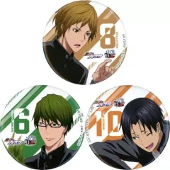 【中古】バッジ・ピンズ C.緑間真太郎＆高尾和成＆宮地清志 缶バッジセット 学校生活 「黒子のバスケ」