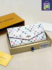 【今日特価】Louis Vuitton ルイ・ヴィトン 封筒型財布 帆布と内側頭層牛皮使用、柔らかく内部設計精巧