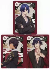 【中古】キャラカード [単品] SAMURAIZM アイドルメッセージカード3枚セット 「CD 劇場版 うたの☆プリンスさまっ♪ マジLOVEスターリッシュツアーズ クロスユニットアイドルソング 真斗・トキヤ・セシル 初回限定盤」 同梱特典