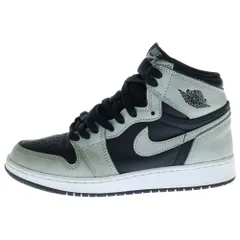 NIKE (ナイキ) AIR JORDAN 1 RETRO HIGH OG GS Shadow 2.0 575441-035 エアジョーダン1 シャドウ ハイカットスニーカー シューズ グレー US5Y/23.5cm