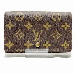 ルイヴィトン　Louis Vuitton　モノグラム　ポルトモネビエ　トレゾール　M61730　2つ折り財布　ユニセックス