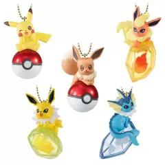 【中古】食玩 キーホルダー 全5種セット 「Twinkle Dolly Pokemon」