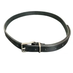 美品 MARGARET HOWELL 本革 レザー ベルト ホワイト レディース WHITE LEATHER BELT | MARGARET HOWELL（マーガレット・ハウエル