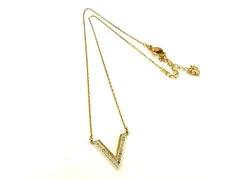 SWAROVSKI スワロフスキー ラインストーン ネックレス ペンダント アクセサリー レディース ゴールド系 DI2002