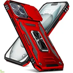 iPhone 15 Pro Max ケース リング付き 衝撃吸収 耐衝撃 スタンド機能 米軍MIL規格 アイフォン 15 pro max ケース 全面保護 360°回転 滑り落ちにくい 人気 おしゃれ 携帯カバー 赤 WY88-801