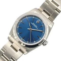 ロレックス ROLEX オイスターパーペチュアル 77080 ブルー SS 自動巻き レディース 腕時計のサムネイル