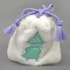 【中古】雑貨 スナフキン アップリケ入りミニ巾着 「一番くじ ムーミン～One Winter Day～」 E賞