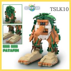 Tung Tung Tung Sahur 툰툰툰 사푸르 레고 호환 블록 장난감 교육 장난감 크리스마스 어린이 선물 LEGO 선물 Itarian Brainrot 이탈리아 브레인 밈 밈 tslk010