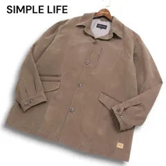 SIMPLE LIFE シンプルライフ レナウン 秋冬★ カバーオール ジャケット Sz.LL メンズ 大きいサイズ