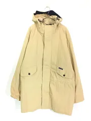 古着 90s TOMMY HILFIGER コットン ナイロン フーデッド ジャケット モッズ パーカー XL 古着 