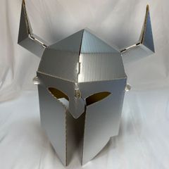 ダンボール　組み立てキット　「ウォーリアー」　シルバー