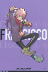 【中古】シール・ステッカー Francisco ステッカー ノーマル(全身) Crazy Raccoon チップス 特典