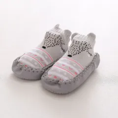 ☆ グレー ☆ 14cm ☆ ベビーソックス lysks1 ソックスシューズ ベビー 靴下 ソックス ベビーシューズ シューズソックスベビー ファーストシューズ ベビーソックス くつ下 くつした 赤ちゃん 幼児 子ども 子供