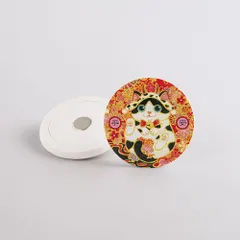 マグネットパズル - ハチワレ（丸）