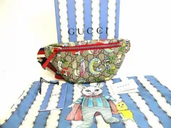 グッチ GUCCI GGスプリーム ヒグチユウコ ウエストバッグ ボディバッグ ベルトバッグ ウエストポーチ チルドレンズ 【未使用保管品】