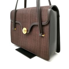 良品☆ COMTESSE ホースヘア ショルダーバッグ 皇室御用達 ブラウン 