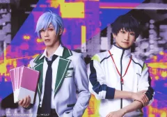 【中古】生写真(男性) 本田礼生(斑鳩三角)・定本楓馬(月岡紬)/横型・キャラクターショット/「MANKAI STAGE『A3!』～Four Seasons LIVE 2024～」ランダムブロマイド 劇中劇ショット 第一回ミックス公演『ウラオモテTEACHER