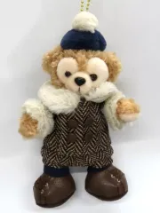 【中古】ぬいぐるみ ダッフィー(ウィンター・トゥインクリング・タウン) ぬいぐるみバッジ 「Duffy and Friends-ダッフィー＆フレンズ-」 東京ディズニーシー限定