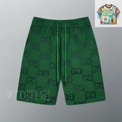 【今日WTO】Gucci 2024 専門店同? ダブル G ジャガード カジュアルショーツ-TO60