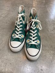 コンバース　オールスター　デイジーフラワー　ハイカット