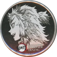 【中古】バッジ・ビンズ 煉獄杏寿郎(口開き/真横右向き) 全表情設定57mm缶バッジ 「劇場版 鬼滅の刃 無限列車編 上映四周年記念 炎柱・煉獄杏寿郎カフェ×ufotable Cafe×マチ★アソビCAFE×ufotable DINING×ufotable C