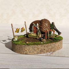どんぐりハウス　〜鬼の隠れ家〜　ミニチュア　どんぐりアート