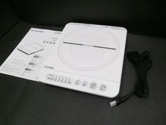 中古美品 2024年製 IRIS OHYAMA アイリスオーヤマ IH調理器 IHK-T35 IHクッキングヒーター IHコンロ