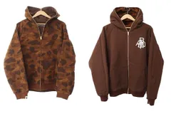 2026年最新】APE リバーシブル パーカーの人気アイテム - メルカリ