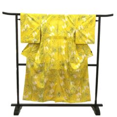 小紋/夏用/蝶/美品/仕立上がり/適応身長143～150㎝/11138