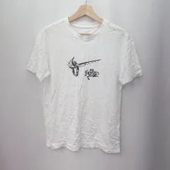 ◇ ⊂ Φ NIKE ナイキ ロゴプリント 半袖 Tシャツ サイズS ホワイト系 レディース E  【1506130008460】