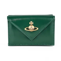 新品 ヴィヴィアン ウエストウッド Vivienne Westwood 3つ折り財布 グリーン