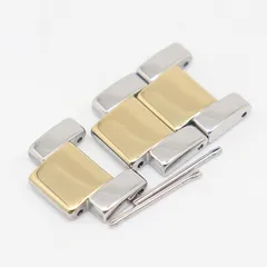 良品 マイケルコース MK-6825 純正コマ 3コマ シルバー×ゴールド 17mm用 レディース腕時計用 OWD 2000000 NSK