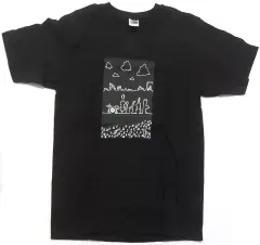 【中古】衣類 安田章大 Tシャツ ブラック Lサイズ 「舞台 忘れてもらえないの歌」