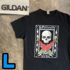 T6034 GILDAN SPAWN Tシャツ スカル　古着