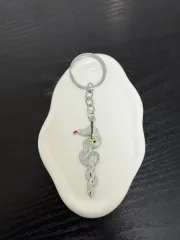 新品) イヤーナイフ イリュンド キーリング おばないさん