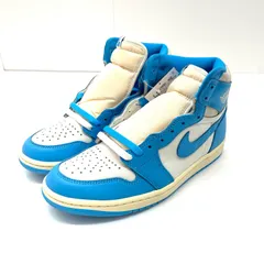 【尾張小牧店】 中古 NIKE | ナイキ スニーカー AIR JORDAN 1 RETRO HIGH OG  UNC Reimagined ブルー サイズ:26.5cm 【126】