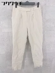 ◇ Spick & Span スピック＆スパン リネン混 パンツ サイズ36 ライトベージュ レディース 【1002802262746】