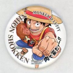 b➕ONEPIECE➕ くまモン ルフィ コラボ 缶バッジ - メルカリ