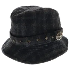 未使用品　クロムハーツ CRANK BAIT レザーブレードデニムハット L 2025年最新】CHROME HEARTS メンズ ハットの人気アイテム - メルカリ