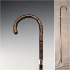 1932年 英国ヴィンテージ 紳士用ステッキ ホーン曲がりハンドル 86cm 1932年 英国ヴィンテージ 紳士用ステッキ ホーン曲がりハンドル 86cm