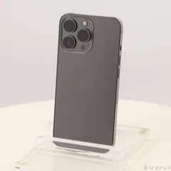 〔中古品〕 iPhone13 Pro 256GB グラファイト MLUN3J／A SIMフリー【368】