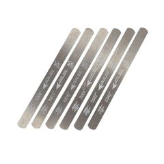 【魚地球印】 UO-CHIKYU 国産SUSナットファイル(ナット溝用ヤスリ) 6本セット(.009-.042)
