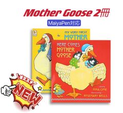 【新品】Mother Goose 英語絵本2冊　MaiyaPen対応 マイヤペン対応 Liao130収録　Liaoリスト　多読　リーズム　おうち英語　oxford 洋書　英検　DWE　CTP