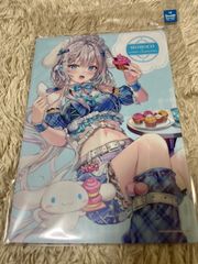 キャラクリアケース「ももこ×サンリオキャラクターズ」03/シナモロール(コラボイラスト)