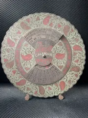 【希少】B&J社 アンティーク 万年カレンダー 希少】B&J社 アンティーク 万年カレンダー