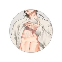 【新品/公式】ヤリチン☆ビッチ部_アイコン風アクリルバッジ 裏垢男子&隠し撮りVer. 糸目幸士郎 公式グッズ colleize