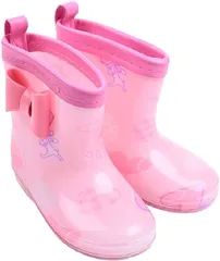 Coco&Mary(ココマリ) 女の子 レインブーツ 長靴 シューズ 雨靴 キッズ 子供 17-18cm(ハート,  17.0～18.0 cm)