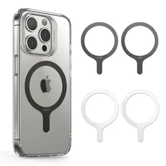 【特価セール】ESR magsafe リング マグセーフ シール 強力吸着 マグネットリング 磁気ワイヤレス充電対応キット 超薄型 MagSafe対応メタルリング HaloLockユニバーサルリング360 iPhone 16e/16/15/14/13/12/1